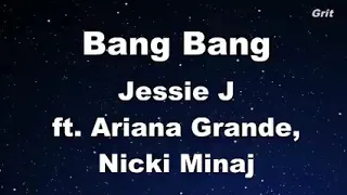 BANG BANG  (KARAOKE) Jessie J ft. Ariana Grande, Nicki Minaj