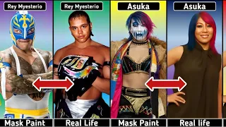 WWE Superstars without Mask & Paint in Real Life