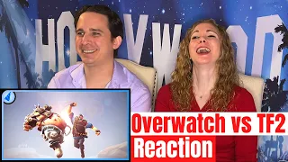 Overwatch vs Team Fortress 2 Reaction