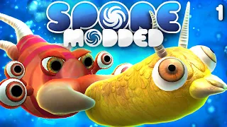 WORM BOY !! - SPORE: Modded | Ep 1 Season 10