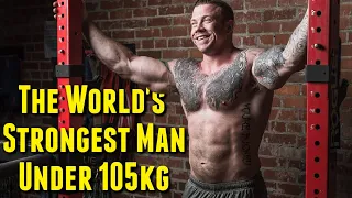 Meet The World's Strongest Man Under 105kg, Anthony Fuhrman.