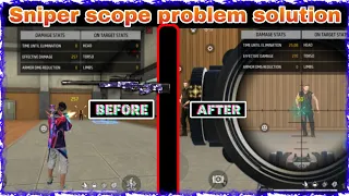 Sniper Scope Setting🎯 100% Problem-Solving 🕹️ #sniper #settings #garenafreefire @ItzArthoGaming