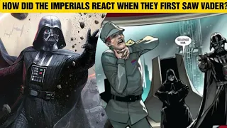 How Did The Imperials React When They Were First Introduced To Vader? (Canon)