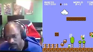 Snoop Dogg rage quits Mario