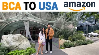 BCA in India to working at Amazon in USA full journey with 100% scholarship| Amazon campus USA