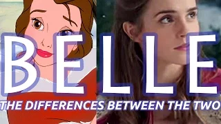 The Differences Between the Animated and Live Action Belle