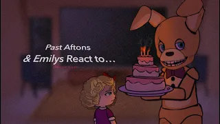 Past Aftons & Emilys React to their Future [FNAF x Gacha Club] Part 1/2