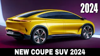 All-NEW Coupe SUV Arriving in 2024: When Aerodynamics and Style Collide