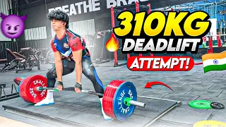 310KG DEADLIFT 🇮🇳 ~ARYAN KANDARI