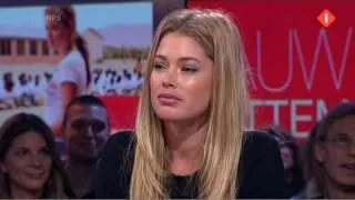 Doutzen Kroes te gast bij Pauw & Witteman