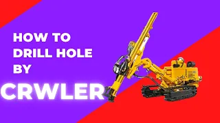 Hard Rock BLASTING || Full Process || Drilling and Hole by CRAWLER MACHINE || NCC ||