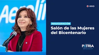 Inauguración del Salón de las Mujeres del Bicentenario del Instituto Patria