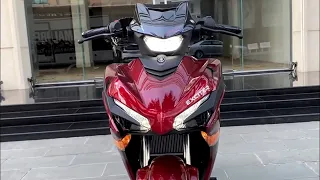 2024 Yamaha Sniper 155 ABS RC Edition CANDY RED Color - Walkaround