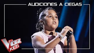 Francheska Cruz - La llorona | Blind auditions | The Voice Kids Antena 3 2022