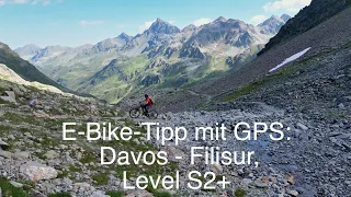 E-Bike Tour in Graubünden/ Schweiz  Davos-Bergün mit Karte und alles was du brauchst.