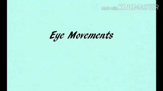 Eye Movements with Illustrated Examples # Words for Daily Usage