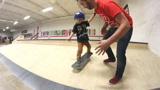 FATHER SON SKATE DEDICATION!