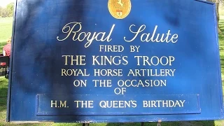 41-gun salute set to mark the Queen's 89th birthday