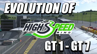 Evolution Of High Speed Ring Gran Turismo 1 - 7 (1997-2022)