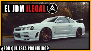 🔰 Por eso el Nissan Skyline R34 es un Auto ilegal ¿Por Que Algunos JDM son Autos Prohibidos? ANDEJES