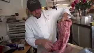 Butchering A New York Strip Loin
