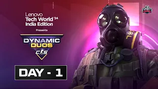 Lenovo Tech World India Edition 2024 presents Dynamic Duos CS2 | Ro32 Online Qualifiers | Day 1