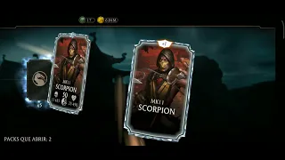 capitulo2 pack skarlet mk11 en busca scorpion😁🥳 muy raro🤡#mkmobile #torrelotoblanco #scorpionmk11