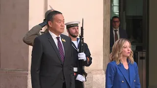 Il Presidente Giorgia Meloni, ha ricevuto oggi Primo Ministro Regno di Thailandia, Srettha Thavisin.