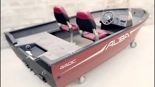 Video review of the boat ALBA 440 Console