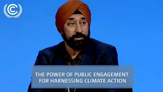 COP26 Presidency Event: The Power of Public Engagement for Harnessing Climate Action