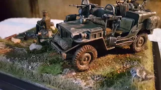 Commando Car Diorama 1