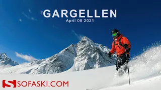 Spring Powder Skiing in Gargellen, Montafon, Austria