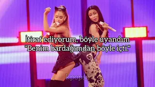 Ariana Grande, Nicki Minaj, Jennie - 7 Rings Remix ( Türkçe Çeviri )