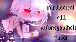 Gacha club edit 🔮 Intrulogical with unsympathetic ! Logan