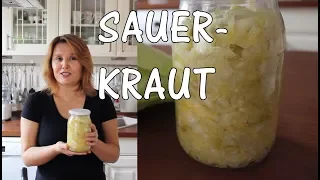 SAUERKRAUT selber machen - Schritt für Schritt erklärt - Wie gesund ist Sauerkraut? - Canans Rezepte