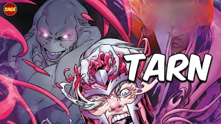 Who is Marvel's "Tarn the Uncaring?" Hybrid "Mutant god"