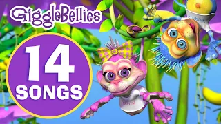Five Little Monkeys  | Colors Of The Rainbow  | 14 Children Songs & Nursery Rhymes Collection