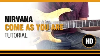 How to play Come as you are  from NIRVANA - Electric Guitar GUITAR LESSON