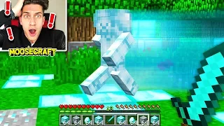 I FOUND DIAMOND STEVE IN MINECRAFT! (SCARY)