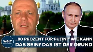 INVASION IN DER UKRAINE: "Fast 80 Prozent der Russen stehen hinter Putin und sind für den Krieg"