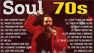 Soul Music 70s Greatest Hits - Stevie Wonder, Aretha Franklin, Marvin Gaye, Barry White ❤️