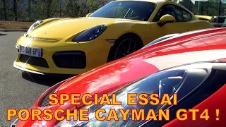 ESSAI PORSCHE CAYMAN GT4 (981) 🚘 : l'arme fatale !