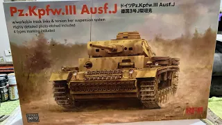 A really close look at Rye Field Panzer III ausf. J. The new Exterior kit.