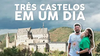 Conhecemos 3 Castelos no país mais rico do mundo | Luxemburgo