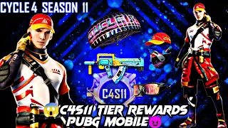 c4s11 tier rewards😈 cycle 4 season 11 tier rewards😱 c4s11 pubg🥶 bgmi unban news today🥲 #bgmi #pubg