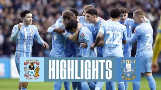 Coventry City v Sheffield Wednesday | Match Highlights 🎞️