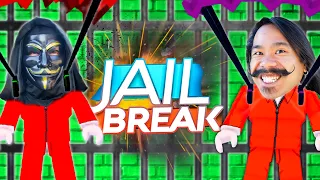 CLOAKER HELPS ME ESCAPE PRISON! Jail Break Roblox Hiding Clues in a Volcano