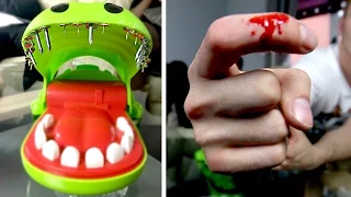 EXTREME CROCODILE DENTIST ft. NAILS (BLOOD ALERT)