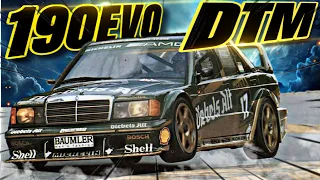 MERCEDES 190E 2.5 16V DTM. De PERDEDOR a GANADOR