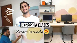 ✅DECORA TU CUARTO ESTE REGRESO A CLASES 😱❤️ ANTES Y DESPUES